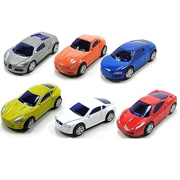 Metal Toy Cars Set of 6 – Perfect for Kids