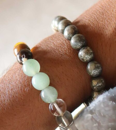 JUFU Original Money Magnet Rich Combo Pyrite Bracelet & Dhan Yog bracelet with Original Certificate photo review