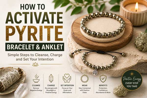 How to Activate a Pyrite Bracelet and Anklet?
