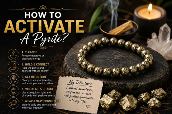 How to activate a pyrite