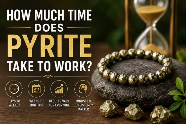 How much time does pyrite take to work?