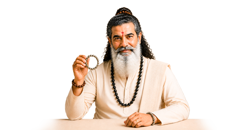 authentic rudraksha pyrite karungali